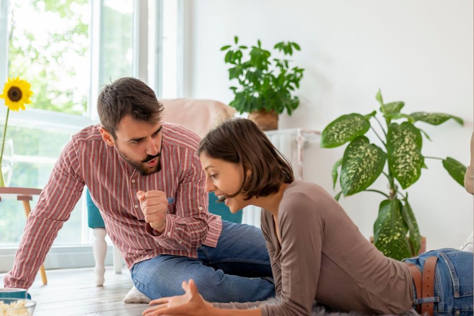 Stel dat hun eigen spel heeft gemaakt van het Date Night spel Doen Durven of Waarheid van Het Relatiespel